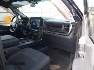 2024 Ford F-150 STX with VIN 1FTEW2LP4RKE73748, listed as a IAAI auction lot 41604796 with 9,609 mi miles and . Bid and sale history available at carsss.com. Image 5.