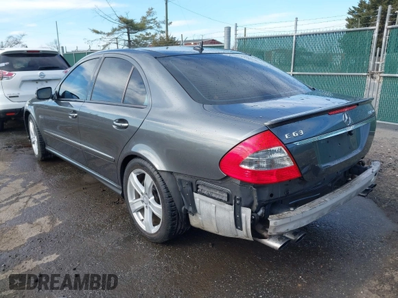 2007 Mercedes-Benz E 63 AMG with VIN WDBUF77X17B172367, listed as a IAAI auction lot 41712525 with 144,100 mi miles and . Bid and sale history available at carsss.com. Image 3.