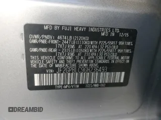 2016 Subaru Crosstrek Touring z VIN JF2GPBLC9GH236493, wystawiony jako Copart lot #78773864 z przebiegiem 78 918 mil mil oraz Szkoda całkowita • Salvage title. Historia ofert i sprzedaży dostępna na DreamBid. Obrazek 13.