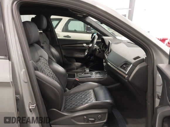 2020 Audi SQ5 Premium Plus with VIN WA1B4AFY2L2122894, listed as a IAAI auction lot 41613149 with 53,306 mi miles and . Bid and sale history available at DreamBid. Image 5.