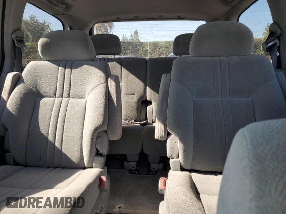 2003 Toyota Sienna LE with VIN 4T3ZF13CX3U548606, listed as a Copart auction lot 76382844 with 199,793 mi miles and Salvage Title. Bid and sale history available at carsss.com. Image 10.