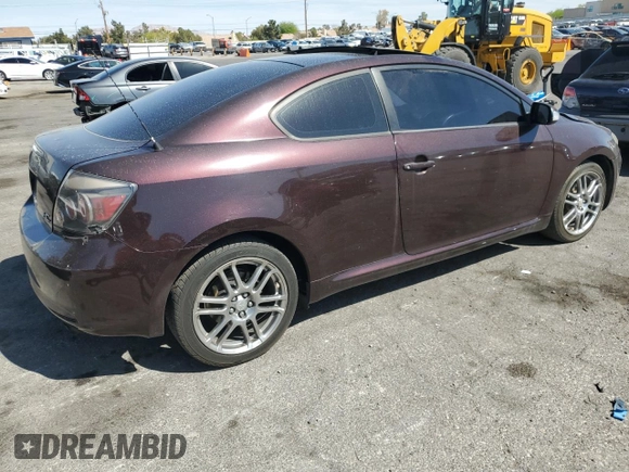 2009 Scion tC with VIN JTKDE167090287990, listed as a Copart auction lot 54201895 with 168,939 mi miles and Clean Title. Bid and sale history available at carsss.com. Image 3.