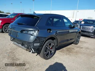 2025 Audi Q5 S line Prestige with VIN WA1FAAFY1S2004652, listed as a IAAI auction lot 41225497 with 454 mi miles. Bid and sale history available at carsss.com. Image 4.