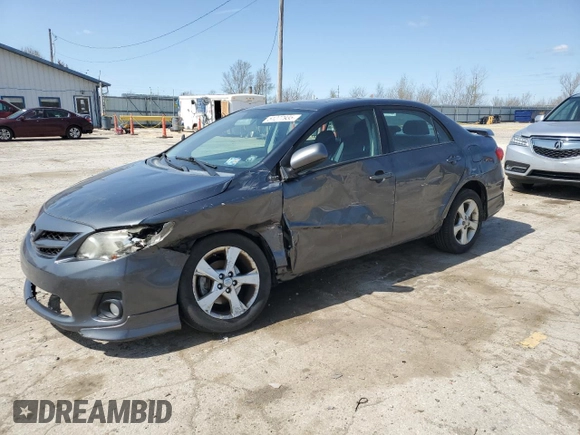 2011 Toyota Corolla L with VIN 2T1BU4EEXBC624101, listed as a Copart auction lot 51277935 with 122,057 mi miles and Salvage Title. Bid and sale history available at carsss.com. Image 1.