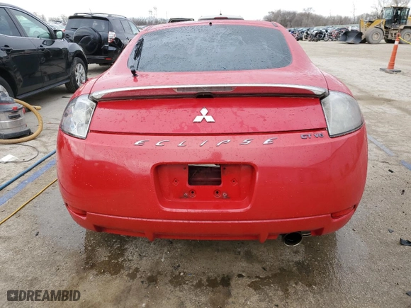 2006 Mitsubishi Eclipse GT with VIN 4A3AK34T96E013729, listed as a Copart auction lot 50829285 with 206,392 mi miles and Salvage Title. Bid and sale history available at carsss.com. Image 6.