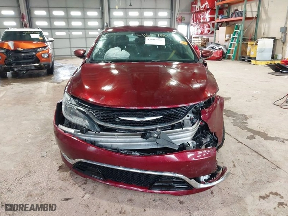 2016 Chrysler 200 C with VIN 1C3CCCCB1GN110009, listed as a IAAI auction lot 41607900 with NaN miles. Bid and sale history available at carsss.com. Image 12.