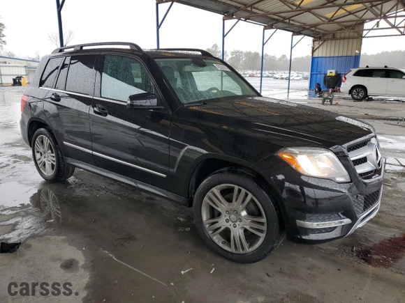 2014 Mercedes-Benz GLK-Class GLK 350 with VIN WDCGG5HB2EG288318, listed as a Copart auction lot 43256145 with NaN miles and Salvage Title. Bid and sale history available at carsss.com. Image 4.