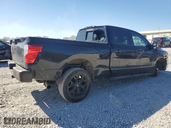 2019 Nissan Titan XD SV with VIN 1N6BA1F43KN513851, listed as a Copart auction lot 76808734 with 115,824 mi miles and Salvage Title. Bid and sale history available at carsss.com. Image 3.