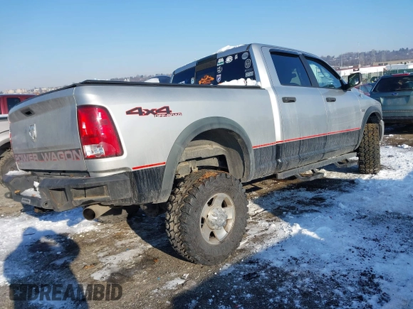 2012 Ram 2500 Power Wagon with VIN 3C6TD5ET3CG134915, listed as a IAAI auction lot 41393898 with 139,118 mi miles. Bid and sale history available at carsss.com. Image 4.