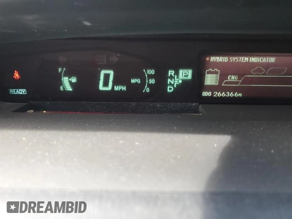 2014 Toyota Prius Four with VIN JTDKN3DU9E1832866, listed as a Copart auction lot 52718235 with 266,366 mi miles and Salvage Title. Bid and sale history available at DreamBid. Image 9.