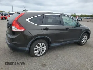 2013 Honda CR-V EX-L z VIN 5J6RM4H77DL024038, wystawiony jako Copart lot #55598335 z przebiegiem 99 753 mil mil oraz Szkody całkowita. Historia ofert i sprzedaży dostępna na DreamBid. Obrazek 3.