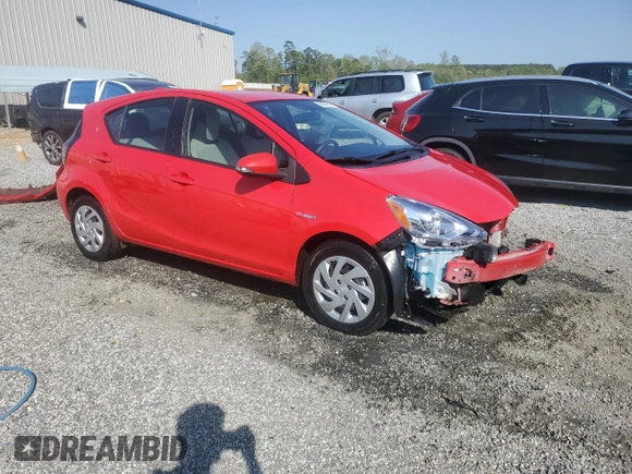 2015 Toyota Prius One with VIN JTDKDTB33F1101493, listed as a Copart auction lot 52699565 with 77,448 mi miles and Salvage Title. Bid and sale history available at DreamBid. Image 4.