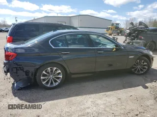 2014 BMW 5 Series 528i xDrive with VIN WBA5A7C59ED614738, listed as a Copart auction lot 53877125 with 151,190 mi miles and Salvage Title. Bid and sale history available at DreamBid. Image 3.