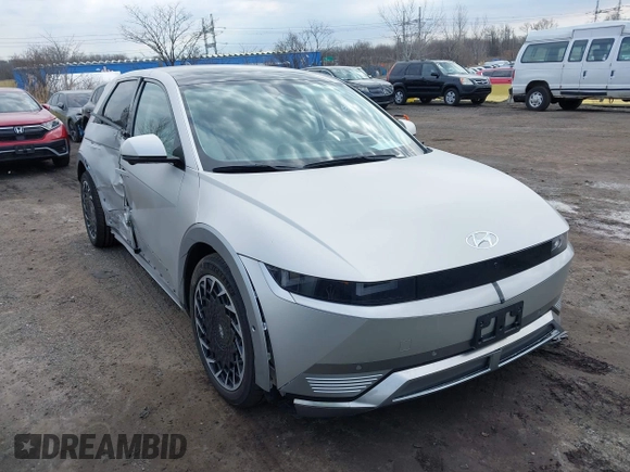 2024 Hyundai Ioniq 5 Limited z VIN KM8KRDDF0RU285367, wystawiony jako IAAI lot #41779126 z przebiegiem 3 567 mil mil oraz . Historia ofert i sprzedaży dostępna na DreamBid. Obrazek 1.