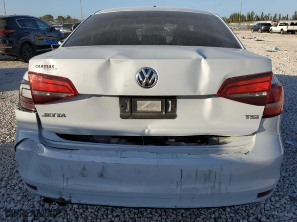 2017 Volkswagen Jetta 1.4T S with VIN 3VW2B7AJ9HM252676, listed as a Copart auction lot 43637465 with 83,566 mi miles and Salvage Title. Bid and sale history available at carsss.com. Image 6.
