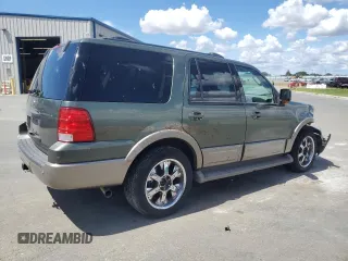 2003 Ford Expedition Eddie Bauer with VIN 1FMFU17L23LC45403, listed as a Copart auction lot 56716585 with 226,526 mi miles and Salvage title. Bid and sale history available at DreamBid. Image 3.