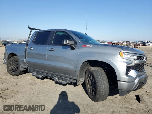 2023 Chevrolet Silverado 1500 with VIN 3GCUDEEL9PG218238, listed as a Copart auction lot 47062895 with 41,287 mi miles and Salvage Title. Bid and sale history available at DreamBid. Image 4.