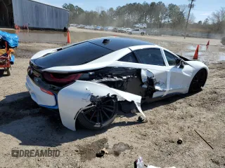 2019 BMW i8 z VIN WBY2Z4C51K7D47023, wystawiony jako Copart lot #45602375 z przebiegiem 65 868 mil mil oraz Szkody całkowita. Historia ofert i sprzedaży dostępna na DreamBid. Obrazek 3.