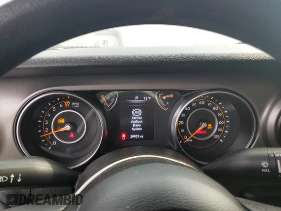 2022 Jeep Gladiator Sport S z VIN 1C6HJTAG3NL119428, wystawiony jako Copart lot #53610085 z przebiegiem 39 974 mil mil oraz Szkoda całkowita • Salvage title. Historia ofert i sprzedaży dostępna na DreamBid. Obrazek 9.
