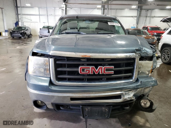 2011 GMC Sierra 1500 SLE with VIN 1GTR2VE37BZ122967, listed as a Copart auction lot 48501275 with 258,233 mi miles and Salvage Title. Bid and sale history available at carsss.com. Image 5.
