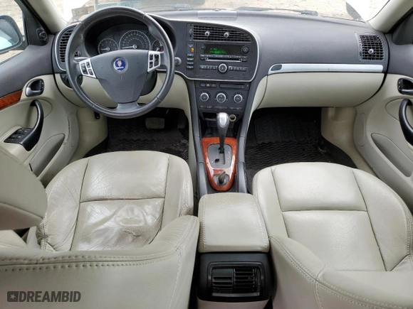 2008 Saab 9-3 with VIN YS3FB49Y881015316, listed as a Copart auction lot 52994615 with 143,366 mi miles and Clean Title. Bid and sale history available at carsss.com. Image 8.