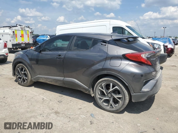 2018 Toyota C-HR XLE with VIN NMTKHMBX7JR025459, listed as a Copart auction lot 64579975 with 93,194 mi miles and Clean title. Bid and sale history available at DreamBid. Image 2.