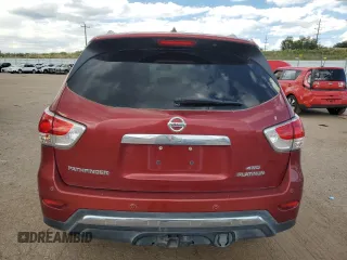2016 Nissan Pathfinder Platinum with VIN 5N1AR2MM1GC616054, listed as a Copart auction lot 70506944 with 97,532 mi miles and Salvage title. Bid and sale history available at DreamBid. Image 6.