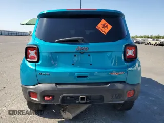 2021 Jeep Renegade Trailhawk with VIN ZACNJDC1XMPN25708, listed as a Copart auction lot 62526485 with 56,816 mi miles and Salvage title. Bid and sale history available at DreamBid. Image 6.