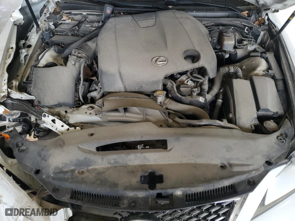 2014 Lexus IS 250 with VIN JTHCF1D22E5012950, listed as a Copart auction lot 50424565 with 183,069 mi miles and Salvage Title. Bid and sale history available at carsss.com. Image 11.