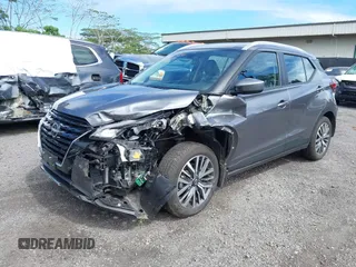 2024 Nissan Kicks SV with VIN 3N1CP5CV5RL504477, listed as a IAAI auction lot 41809238 with 13,414 mi miles and . Bid and sale history available at DreamBid. Image 20.