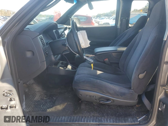 2003 Dodge Dakota SLT with VIN 1D7HL42X13S367631, listed as a Copart auction lot 47706795 with 202,616 mi miles and Salvage Title. Bid and sale history available at carsss.com. Image 7.
