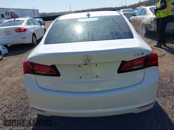 2017 Acura TLX with VIN 19UUB1F33HA005252, listed as a IAAI auction lot 41778669 with 68,722 mi miles. Bid and sale history available at carsss.com. Image 16.