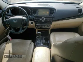 2016 Kia Cadenza Premium with VIN KNALN4D79G5207123, listed as a Copart auction lot 69217484 with 126,233 mi miles and Salvage Title. Bid and sale history available at carsss.com. Image 8.