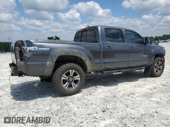 2015 Toyota Tacoma with VIN 3TMMU4FN1FM073755, listed as a Copart auction lot 59657105 with 114,193 mi miles and Salvage title. Bid and sale history available at DreamBid. Image 3.
