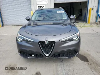 2018 Alfa Romeo Stelvio z VIN ZASFAKANXJ7B81315, wystawiony jako Copart lot #55528675 z przebiegiem 163 957 mil mil oraz Czysty tytuł • Clean title. Historia ofert i sprzedaży dostępna na DreamBid. Obrazek 5.