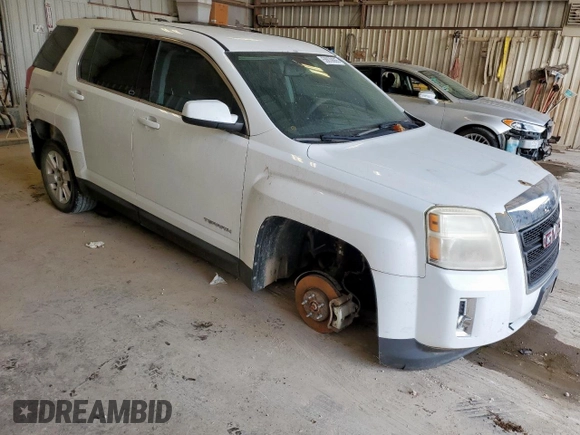 2011 GMC Terrain SLE-1 with VIN 2CTALMEC9B6455417, listed as a Copart auction lot 58839665 with 204,171 mi miles and Clean title. Bid and sale history available at DreamBid. Image 4.
