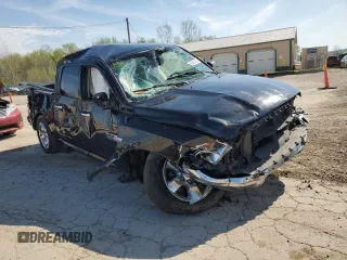 2018 Ram 1500 Big Horn with VIN 1C6RR7LT2JS329498, listed as a Copart auction lot 54201435 with Not provided miles and Salvage title. Bid and sale history available at DreamBid. Image 4.