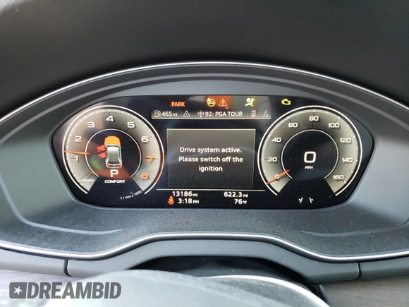 2024 Audi Q5 Sportback S line Prestige with VIN WA16AAFY7R2047970, listed as a Copart auction lot 78862604 with 13,186 mi miles and Salvage title. Bid and sale history available at DreamBid. Image 9.