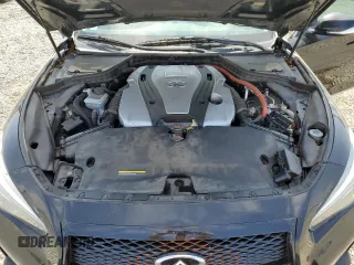 2015 Infiniti Q50 Hybrid Premium z VIN JN1AV7AP0FM790902, wystawiony jako Copart lot #58137075 z przebiegiem 85 743 mil mil oraz Szkoda całkowita • Salvage title. Historia ofert i sprzedaży dostępna na DreamBid. Obrazek 11.