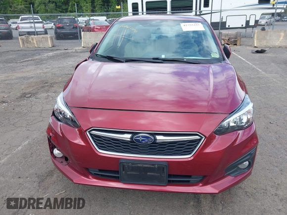 2019 Subaru Impreza Premium with VIN 4S3GKAC60K3609069, listed as a IAAI auction lot 42755337 with 90,437 mi miles and . Bid and sale history available at DreamBid. Image 12.