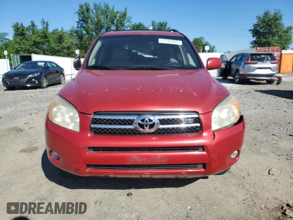 2007 Toyota RAV4 Limited with VIN JTMBK31V875032707, listed as a Copart auction lot 57705835 with 184,341 mi miles and Clean title. Bid and sale history available at DreamBid. Image 5.