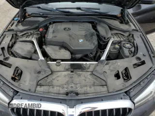 2021 BMW 5 Series 530i z VIN WBA53BH08MWW96605, wystawiony jako Copart lot #54408375 z przebiegiem 83 698 mil mil oraz Szkoda całkowita • Salvage title. Historia ofert i sprzedaży dostępna na DreamBid. Obrazek 11.