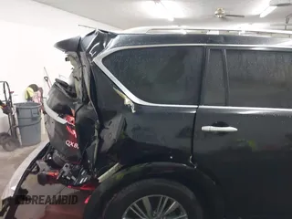 2021 Infiniti QX80 Luxe with VIN JN8AZ2AE7M9271868, listed as a IAAI auction lot 41220686 with 60,782 mi miles and . Bid and sale history available at DreamBid. Image 17.