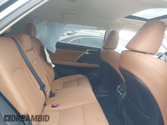 2022 Lexus RX with VIN 2T2HZMDA5NC326016, listed as a IAAI auction lot 40966492 with 22,633 mi miles. Bid and sale history available at carsss.com. Image 8.
