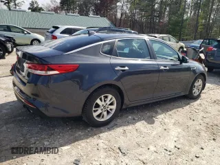 2017 Kia Optima LX with VIN 5XXGT4L31HG177458, listed as a Copart auction lot 53980795 with 53,940 mi miles and Salvage title. Bid and sale history available at DreamBid. Image 3.