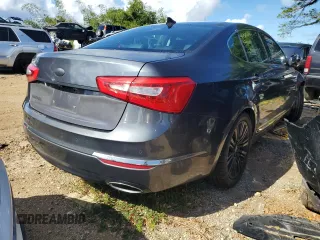 2015 Kia Cadenza Premium z VIN KNALN4D79F5183307, wystawiony jako Copart lot #53331775 z przebiegiem Nie podano mil oraz Szkoda całkowita • Salvage title. Historia ofert i sprzedaży dostępna na DreamBid. Obrazek 3.