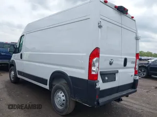 2023 Ram ProMaster Cargo with VIN 3C6LRVBG0PE567554, listed as a IAAI auction lot 42203133 with 13,727 mi miles and . Bid and sale history available at DreamBid. Image 3.