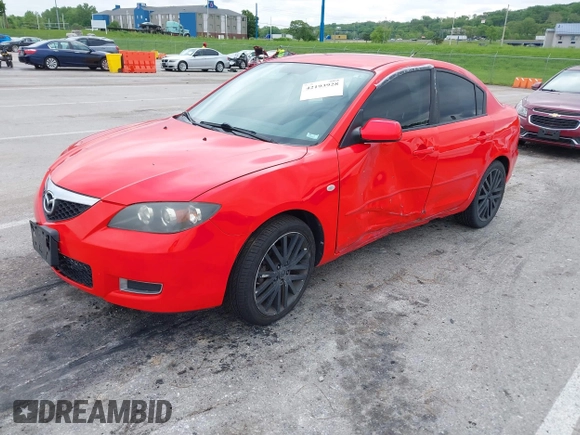 2008 Mazda Mazda3 i Touring Value with VIN JM1BK32F481841945, listed as a IAAI auction lot 42193928 with 154,359 mi miles. Bid and sale history available at carsss.com. Image 2.