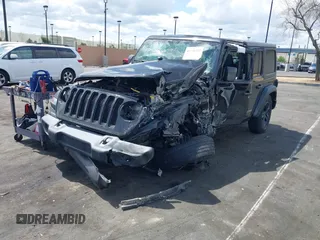 2023 Jeep Wrangler Sport S с VIN 1C4HJXDN5PW634233, выставлен на аукционе IAAI как лот 41926302 с пробегом 14 422 миль миль и . История ставок и продаж доступна на DreamBid. Изображение 17.