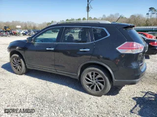 2016 Nissan Rogue SV with VIN 5N1AT2MV3GC855132, listed as a Copart auction lot 49412885 with 135,514 mi miles and Salvage Title. Bid and sale history available at carsss.com. Image 2.